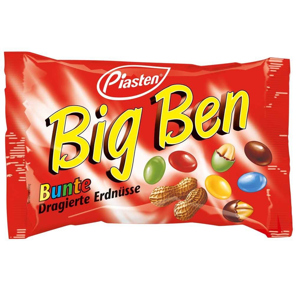 Арахіс в шоколаді Piasten Big Ben Bunte Erdnusse 250г